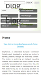 Mobile Screenshot of blogforever.eu